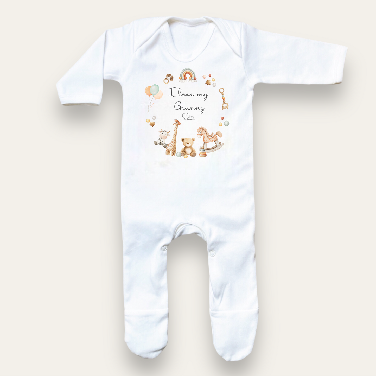 I love my / Pass me to- Grandma, Grandad, Auntie or Uncle - Personalise me