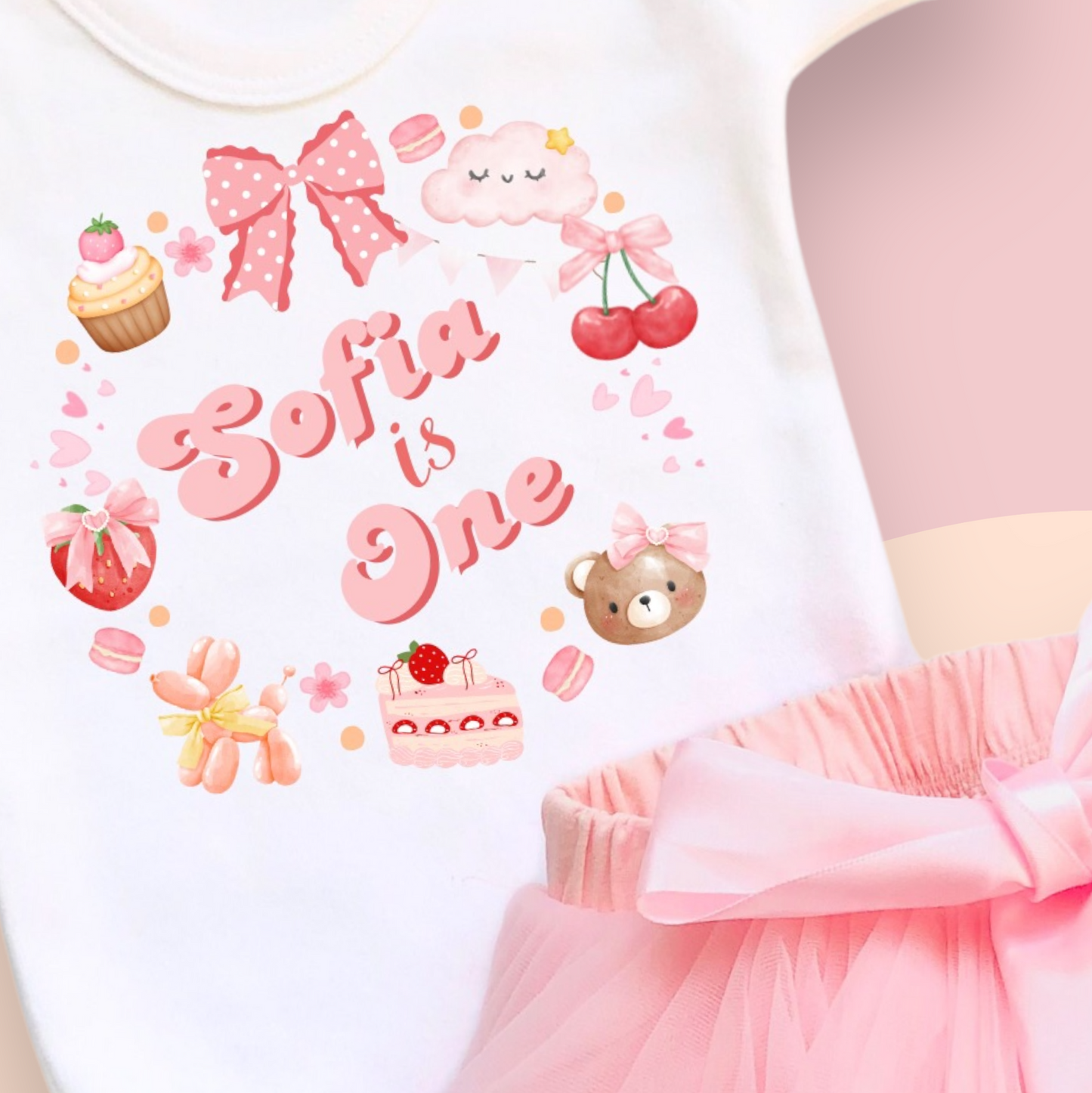 1st Birthday Tutu Outfit - Personalise me