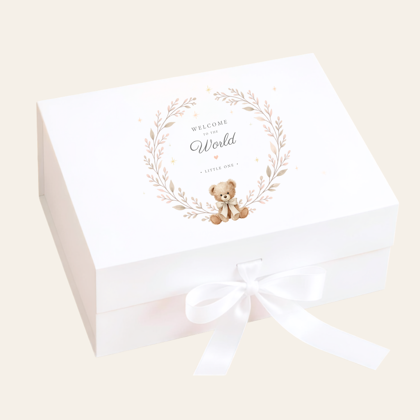 Teddy Wreath Gift Box