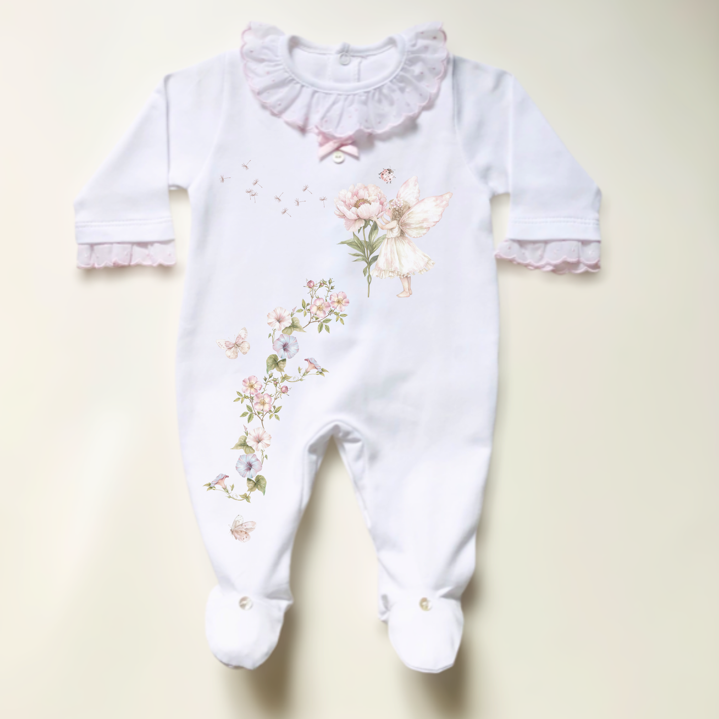 Garden Fairy Baby grow