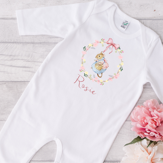 Beatrix Potter Sleep suit - Personalise me