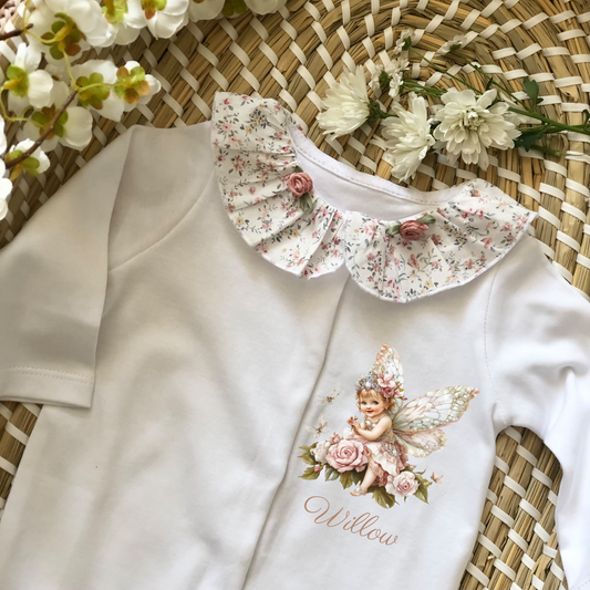 Baby Fairy Baby grow - Personalise me