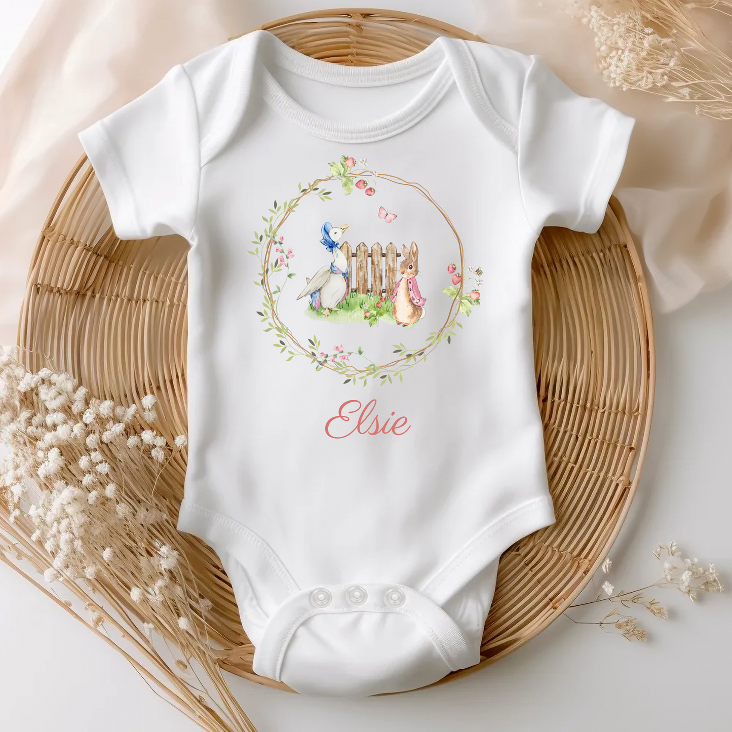 Beatrix Potter Jemima Puddle-duck Bodysuit - Personalise me