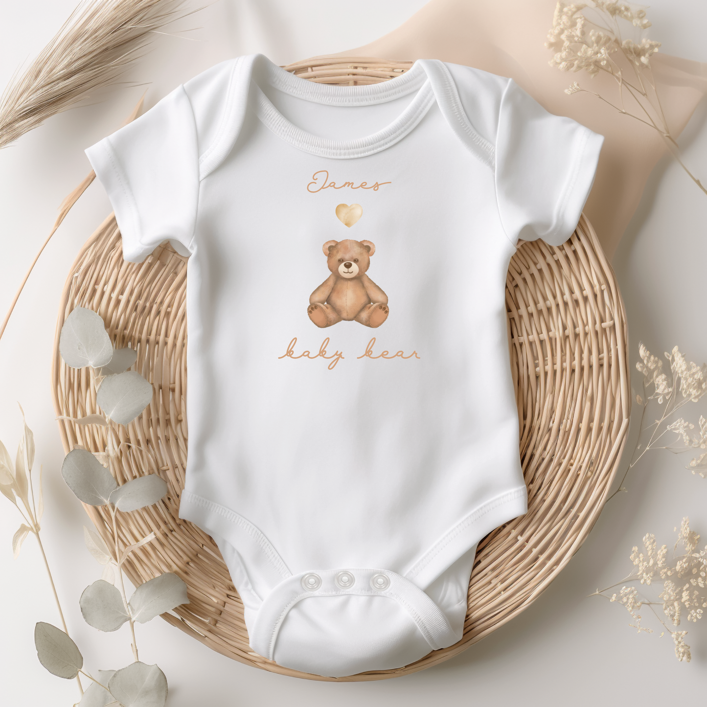 Teddy bear body suit - Personalise me