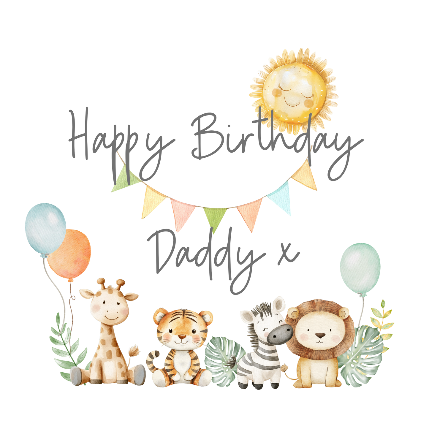 Happy Birthday Bib - Personalise me