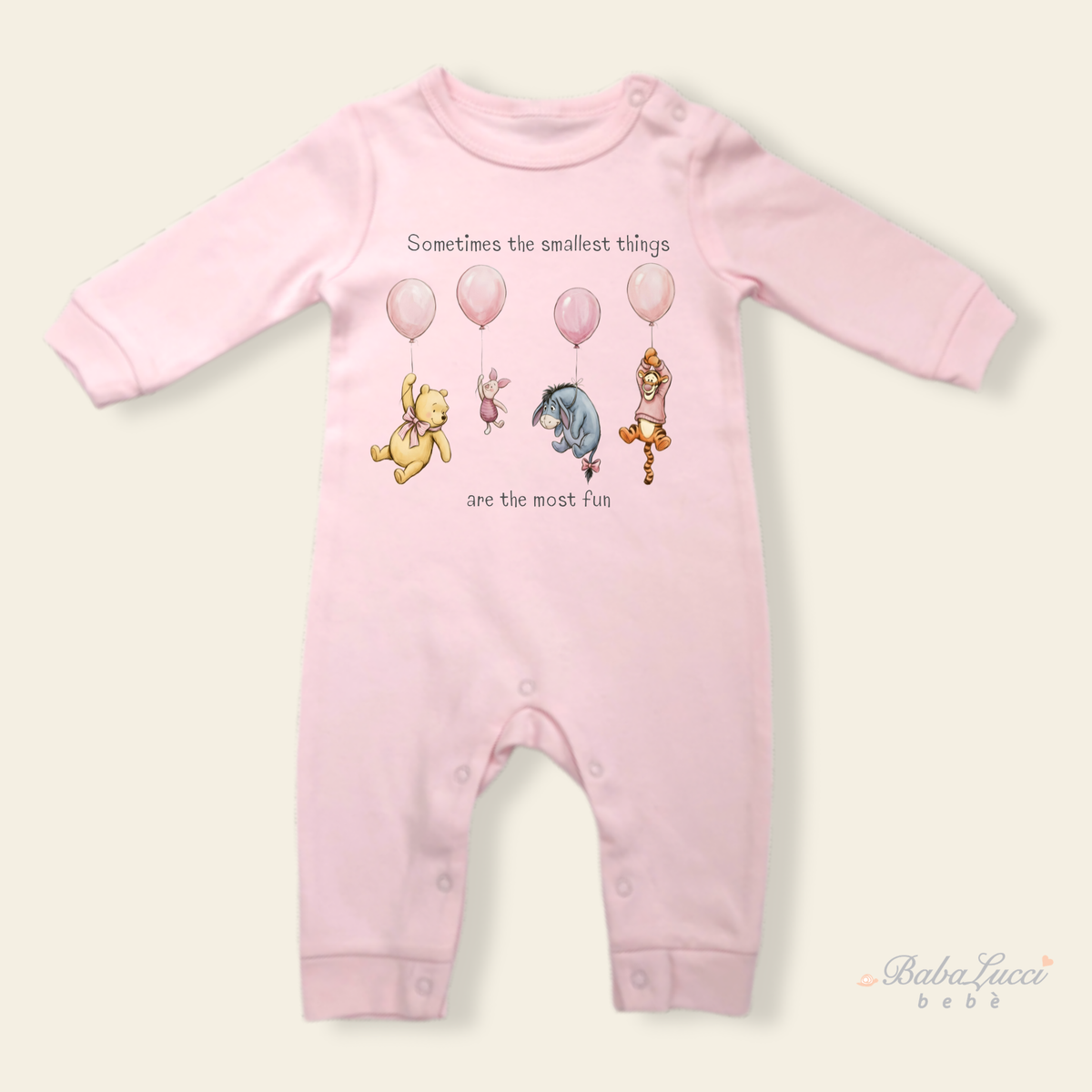 Pooh & friends pink romper
