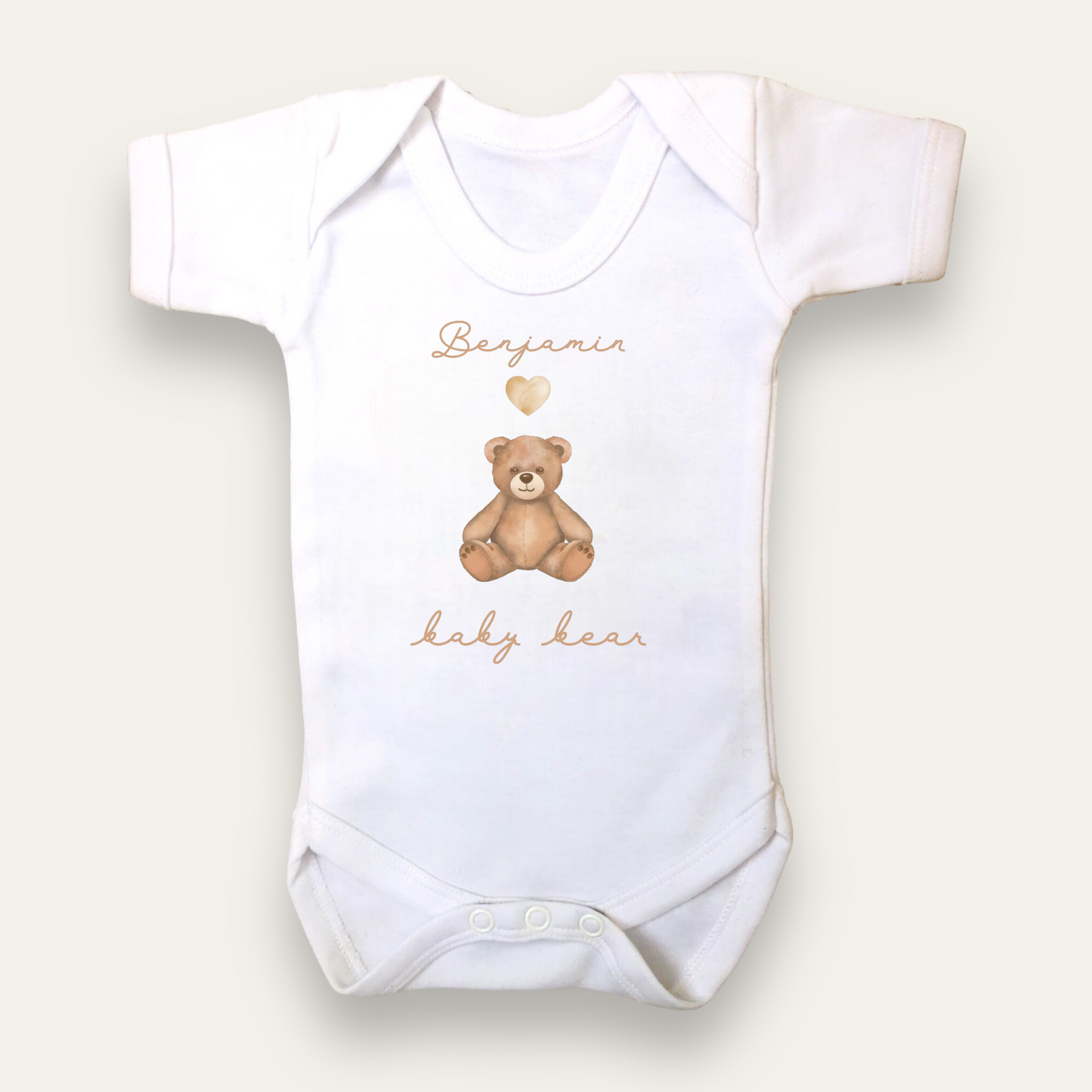Teddy bear body suit - Personalise me