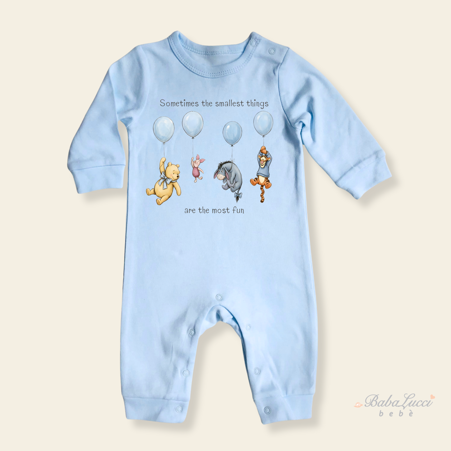 Pooh & friends blue romper