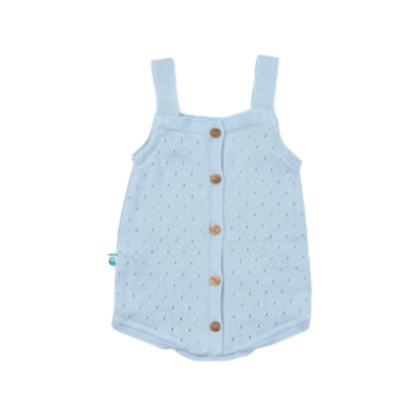 Baby Blue Pointelle knit 2 piece set
