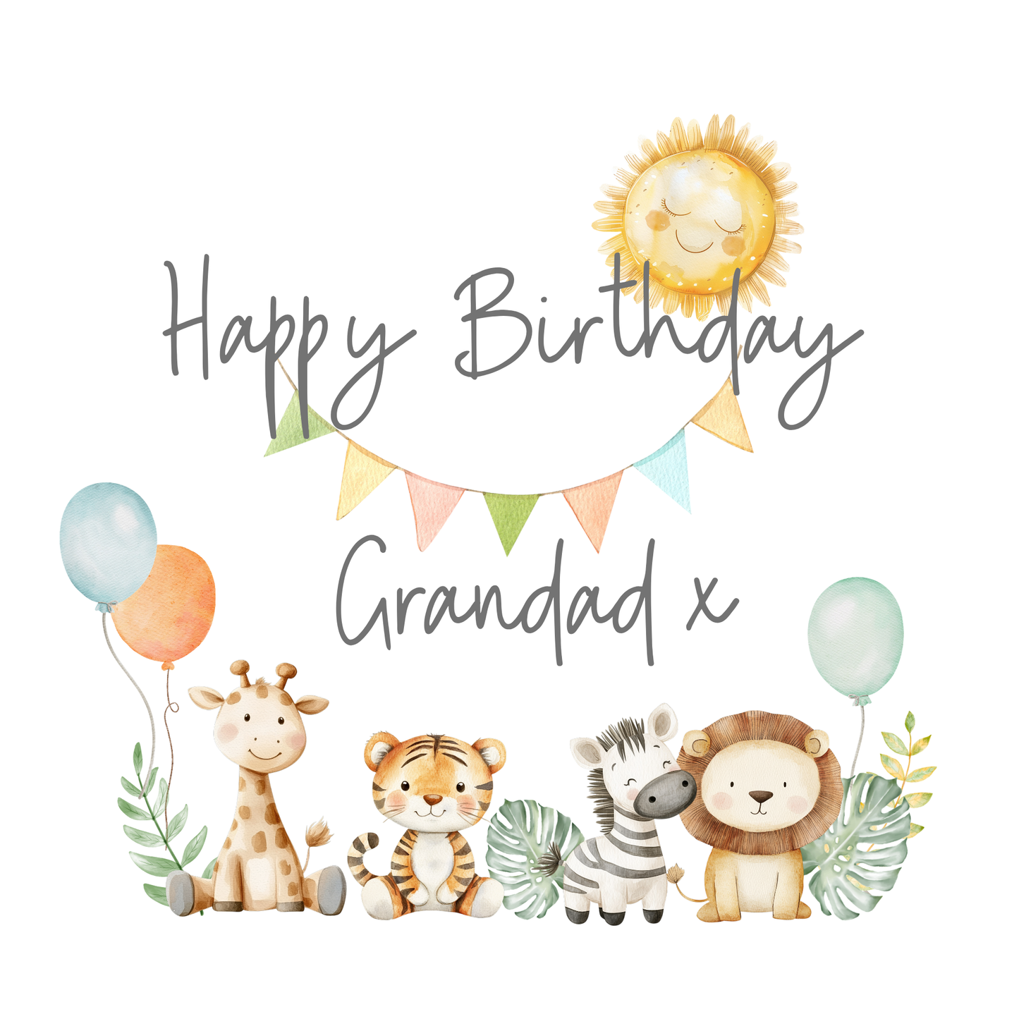 Happy Birthday Bib - Personalise me