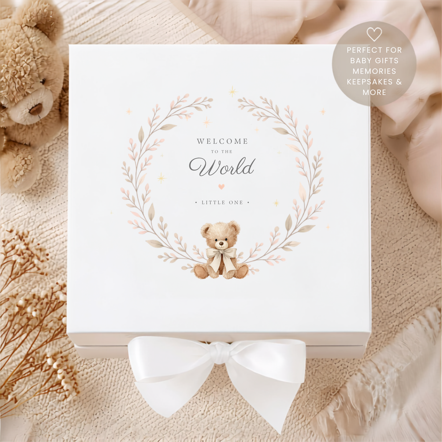 Teddy Wreath Gift Box