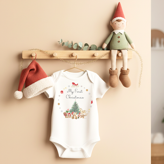 My First Christmas Bodysuit - Personalise me