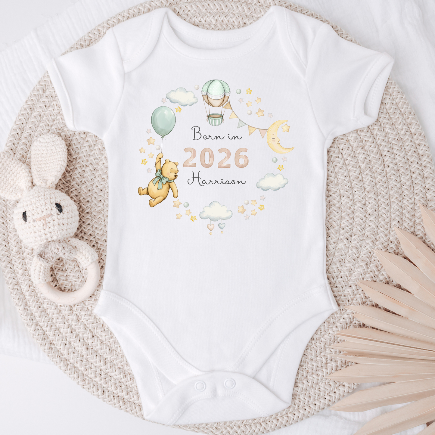 Born in 2026 Bodysuit - Personalise me