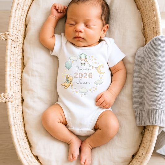 Born in 2026 Bodysuit - Personalise me