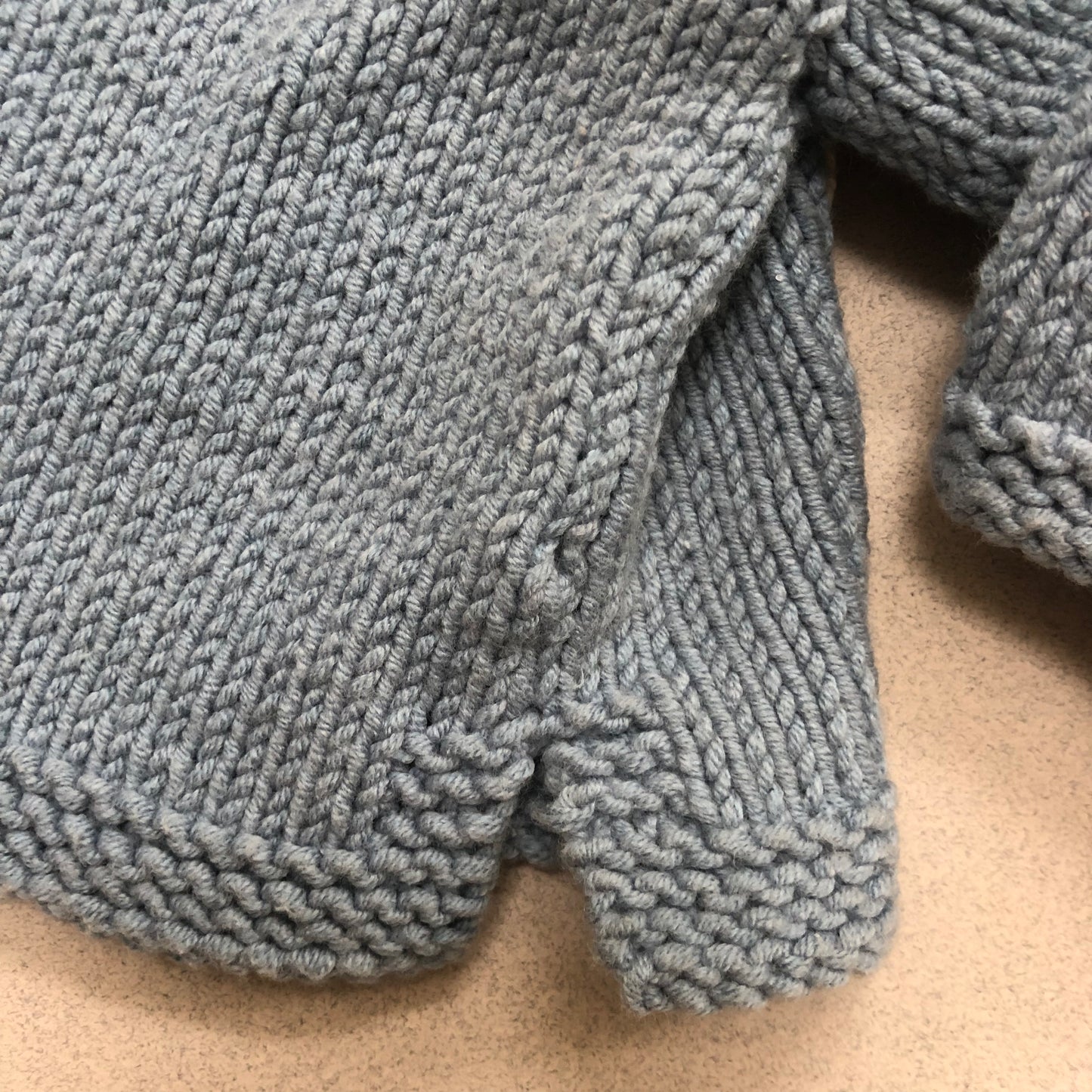 Hand Knit Teddy Baby Cardigan -Personalise me