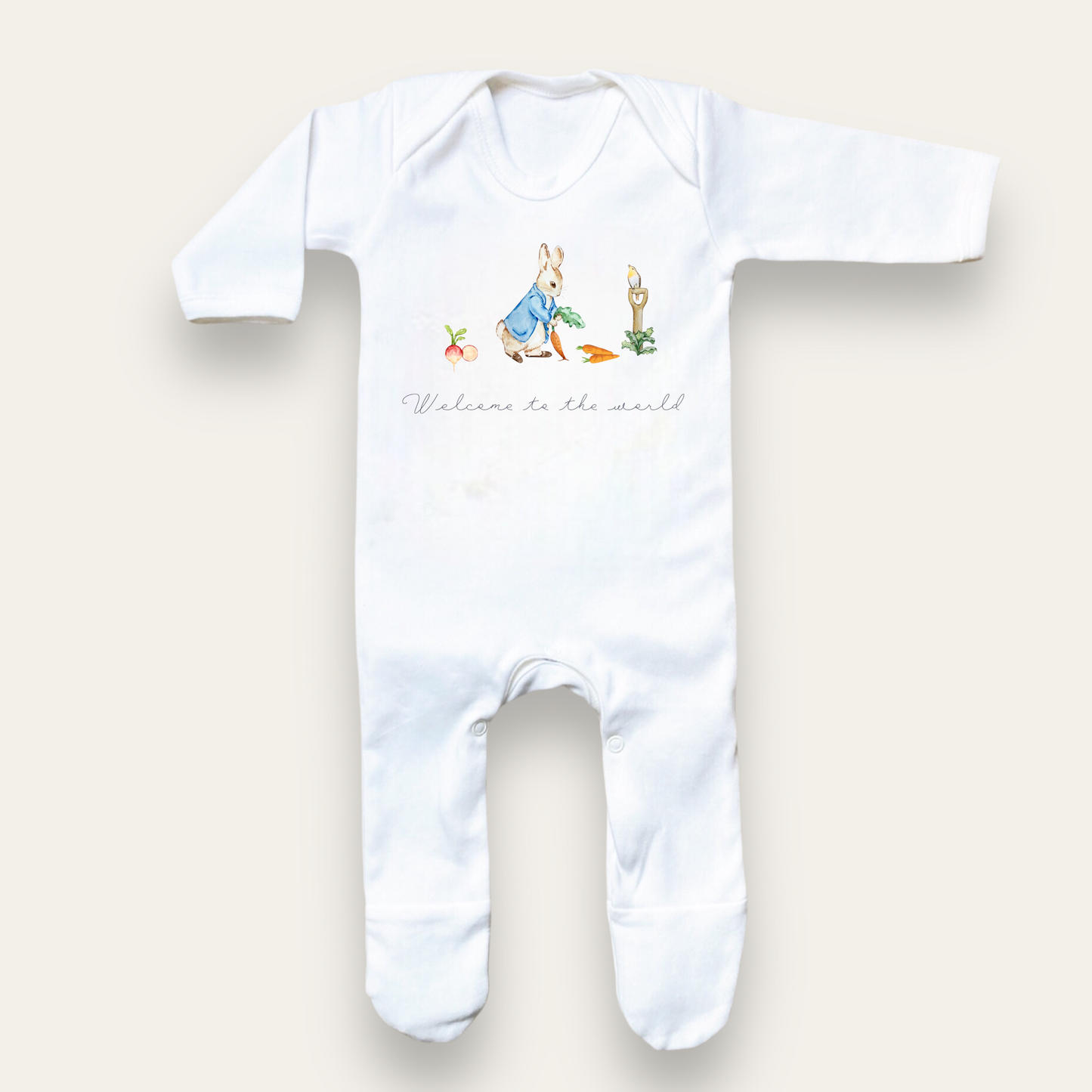 Peter rabbit sleep suit - Personalise me