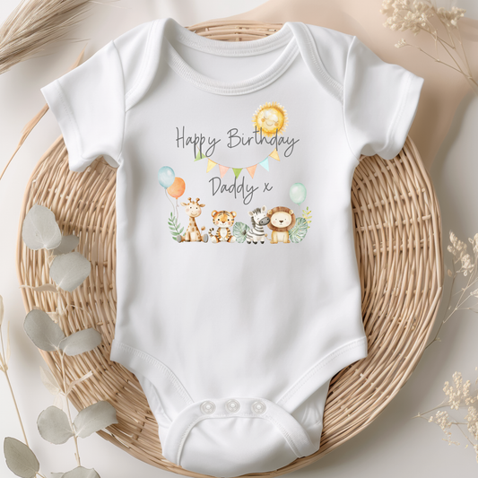 Happy Birthday Bodysuit - Personalise me
