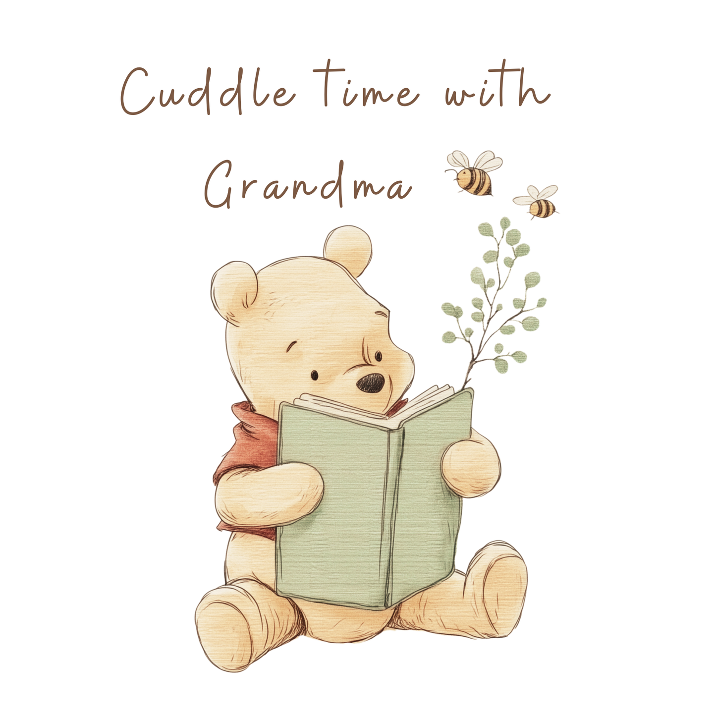 Honey Bear Cuddle time Sleep suit - Personalise me